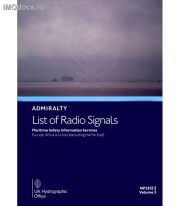 Admiralty List of Radio Signals - NP283(1) Volume 3 Part 1 = Maritime Safety Information Services - Europe, Africa and Asia (excluding the Far East) = Список радиосигналов Британского Адмиралтейства, том 3(1), 3rd Edition, 2022 