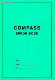 Compass Error Book (судовой журнал; на английском языке) 