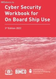 Cyber Security Workbook for On Board Ship Use, 3rd Edition, 2022 