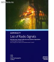 Admiralty List of Radio Signals - NP286(1) Volume 6 Part 1 = Pilot Services, Vessel Traffic Services and Port Operations - United Kingdom and Europe = Список радиосигналов Британского Адмиралтейства, том 6(1), 3rd Edition 2022 